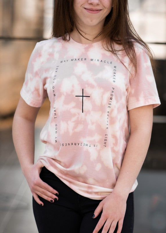 Way Maker Bleached Graphic Tee