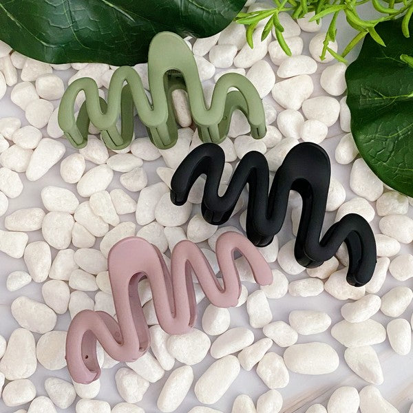 Oversized Hair Claw Set Of 3